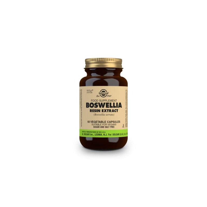 Solgar Boswellia Resin Extract Vegetable Capsules - Pack of 60