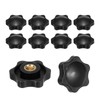 PATIKIL M8 x 32mm Thread Clamping Nuts, 10 Pcs 6