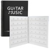 HETOETF Guitar Tablature Notebook, Blank Sheet Music Notebook, 100 Pages