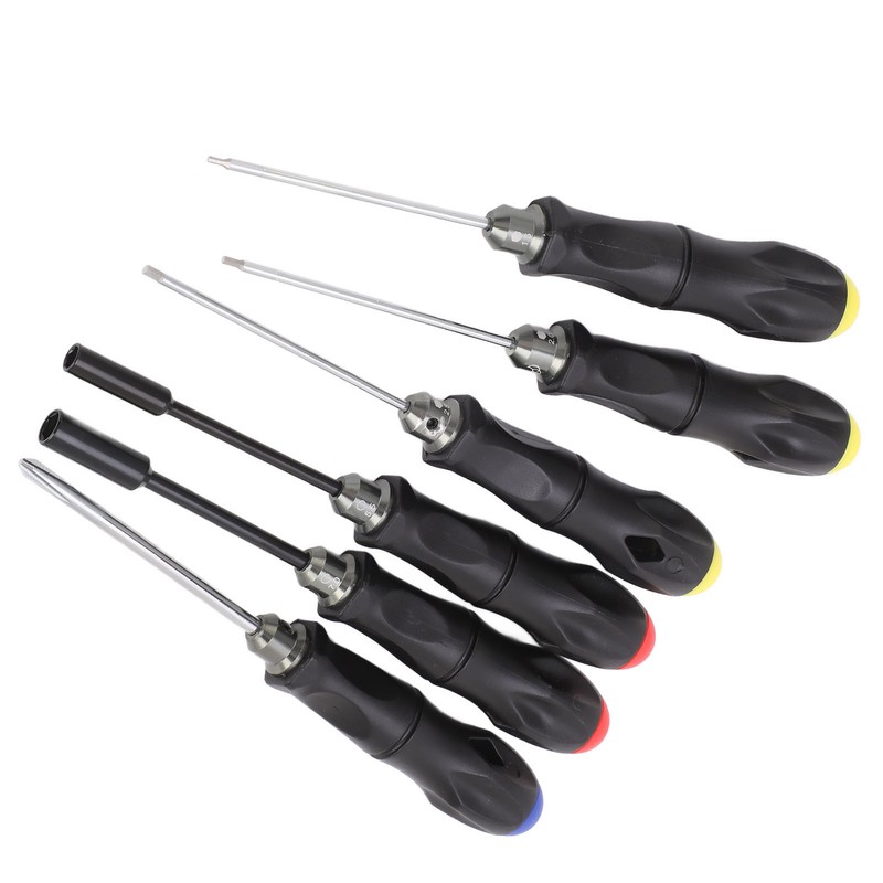 6 Pieces RC Repair Tool Set High Hardness Steel RC