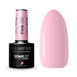 CLARESA Soakoff UV/LED Gel - Pink 510, 5 ml