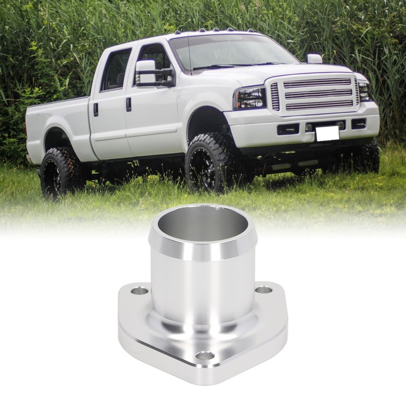 Billet Steel Thermostat Housing Replacement for Ford Powerstroke Engines 7.3L