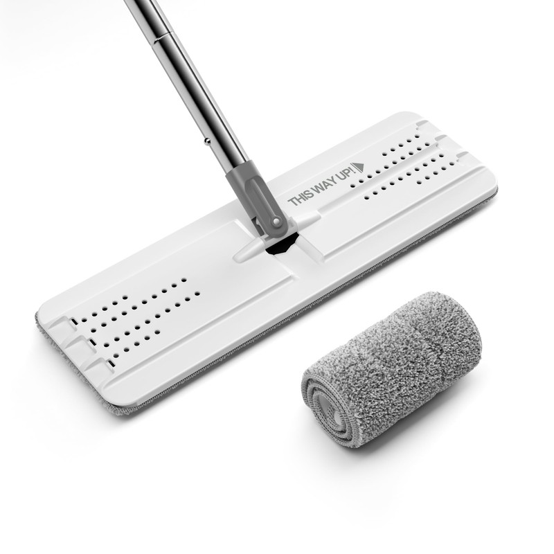 JOYMOOP Flat Mops, Microfiber Mop for Floor Cleaning and Wall
