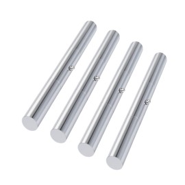 Weld On Trailer Ramp Hinge 10", Heavy Duty Greasable Ramp Door Hinges, Zinc Plated (4 Pack)