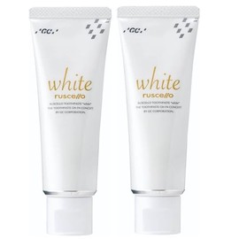 GC Rushello Toothpaste White 3.5 oz (100 g) x 2 Bottles