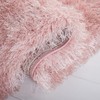 SAFAVIEH Vegas Shag Collection Area Rug - 5' Square, Pink,