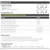 Upstream and Downstream Oxygen Sensor Set of 4 - Compatible