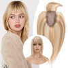 Hairro Clip in Hair Topper Human Hair 13 * 7cm