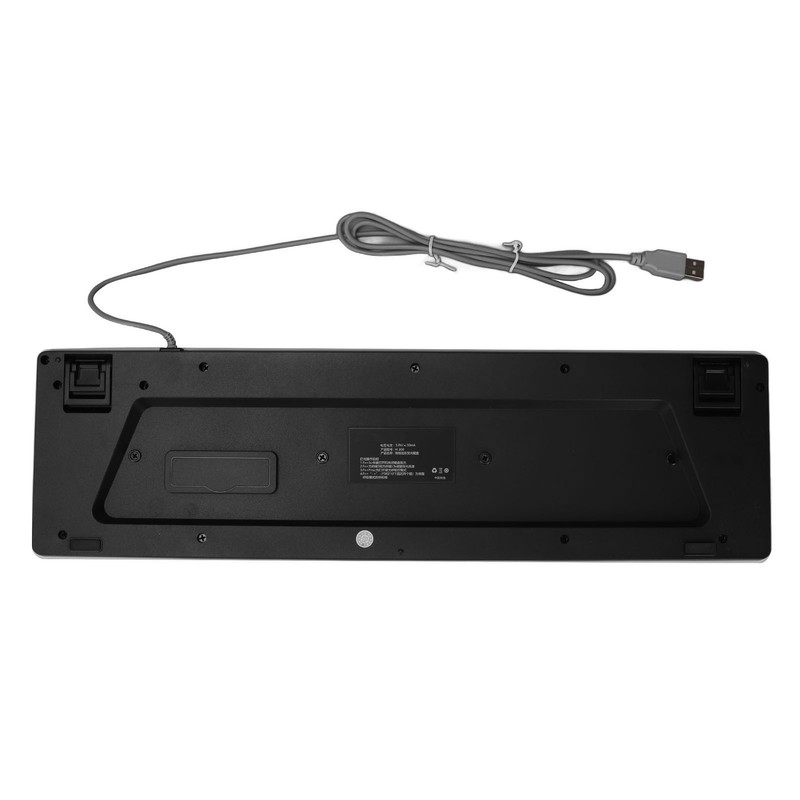 RGB Keyboard Mouse Combo Adjustable RGB Backlit 104 Keys Mechanical