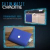 Solutions 48" x 60" In Blue Satin Matte Chrome Metallic
