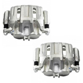 TRQ Front Brake Caliper Set Compatible with 2007-2012 Acura RDX 2010-2011 Honda Accord Crosstour 2007-2016 CR-V 2005-2010 Odyssey