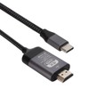Type C to HDMI Cable 4K60hz Aluminum Shell Woven 2M