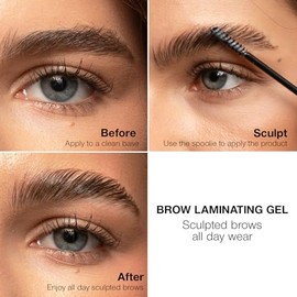 Palladio Gel Laminador de Cejas Transparente Fijación Extrema