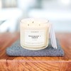 Calyan Wax Co. 3 Wick Candle, Rosewood + Amber Scented