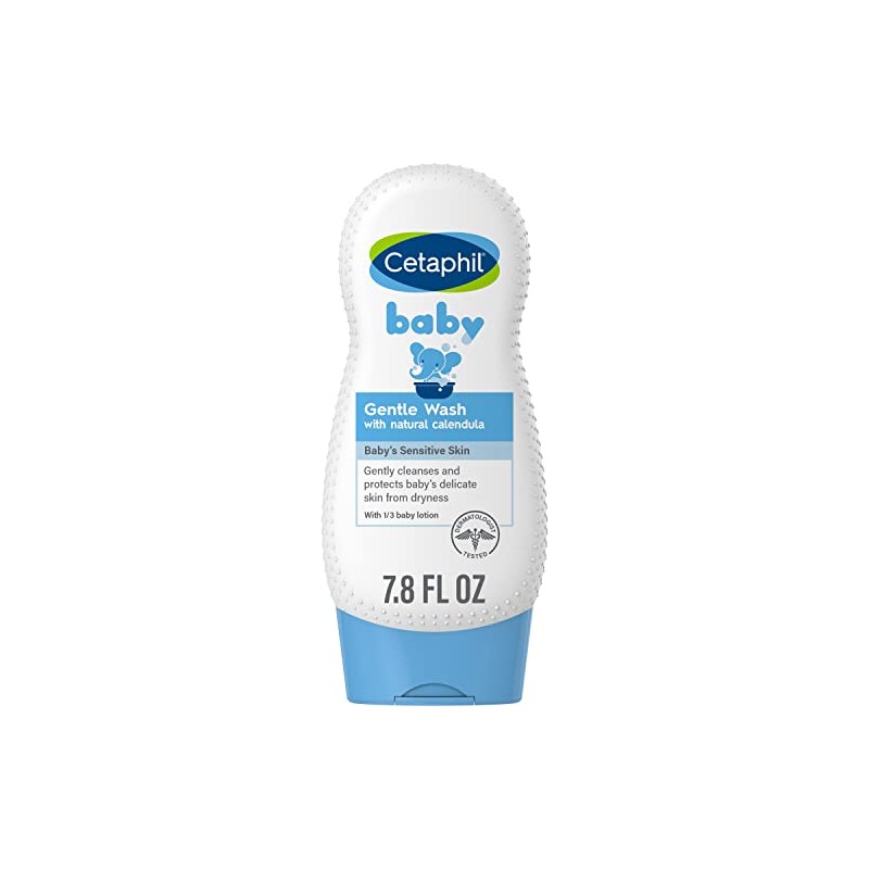 Cetaphil Baby Ultra Moisturizing Wash with Organic Calendula, 7.8 Ounce
