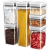 MR.SIGA 6 Piece Airtight Food Storage Container Set, BPA Free