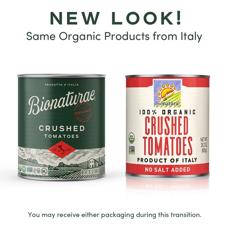 Bionaturae Organic Crushed Tomatoes - Crushed Tomatoes Can, Crushed Tomatoes