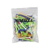 KOFULL Kunststoff-Golf-Tees, Zero Friction Tour, Golf-Tees, Größe 70 mm, 100