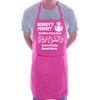 Scotland Scottish Perfect BBQ Cooking Funny Novelty Apron Pink