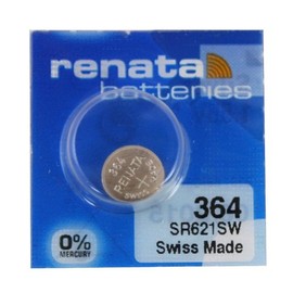 Renata 1 364 Silver Oxide Electronic Zero Mercury Battery