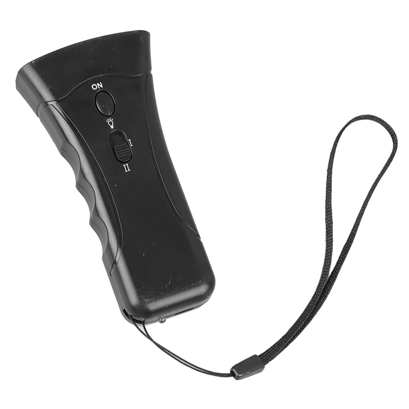 Dog Repeller Dual Sensor Ultrasound LED Light Laser Dog Deterrent
