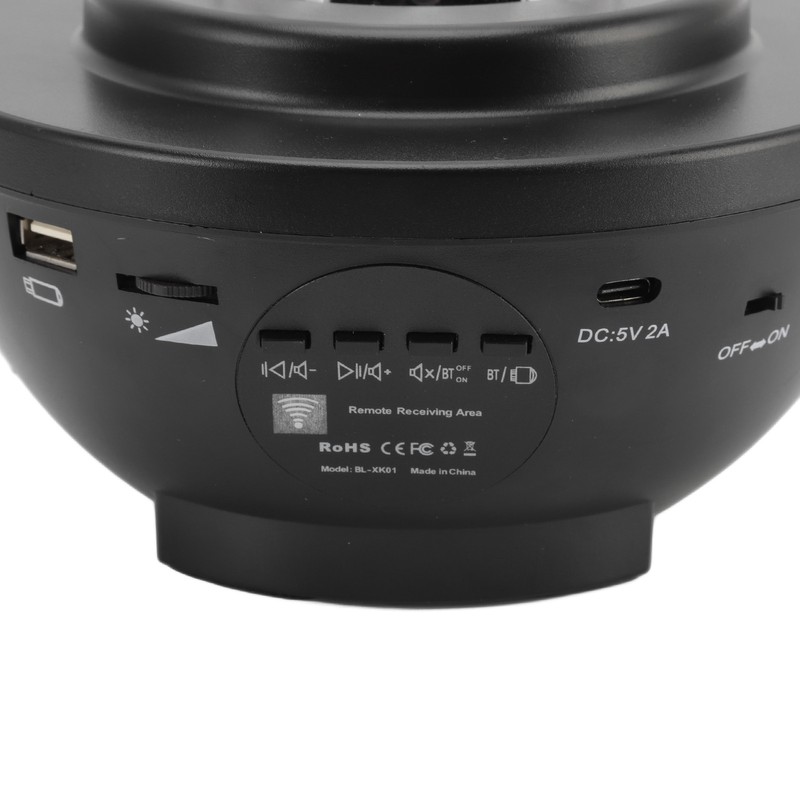Star Projector Remote Control with Bluetooth Music Speaker USB Powered