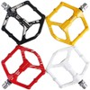 LYCAON Bike Bicycle Pedals, Light Aluminum Alloy Casting Body, 2DU