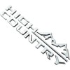 1pc Rear Tailgate High Country Naneplate Emblem 3D Badge Replacement