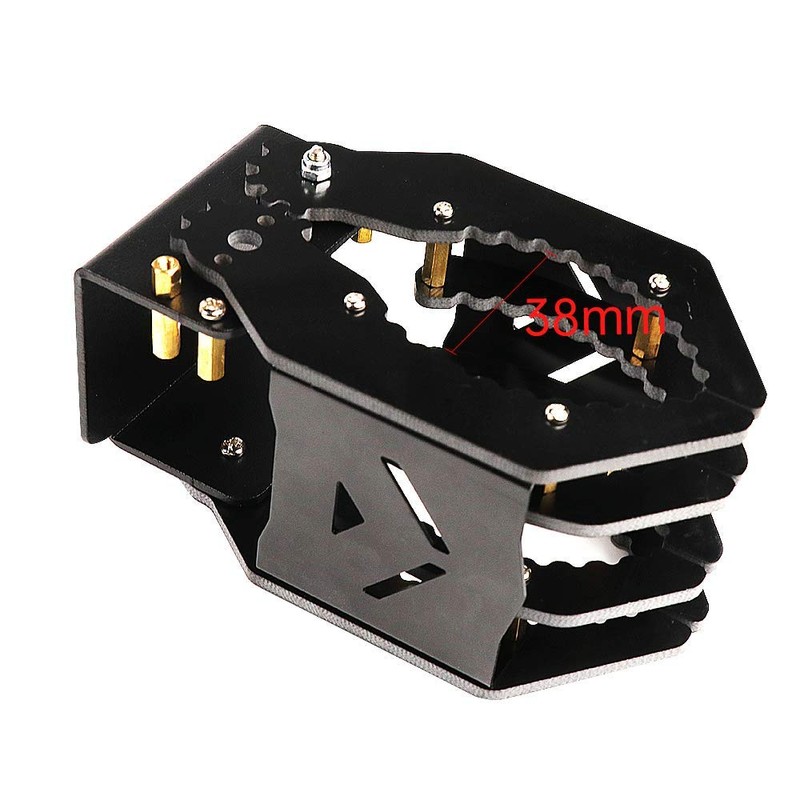 Mechanical Robot Arm Claw/Gripper Robot Gripper (Black Mechanical Claw Without