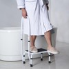 VEVOR Step Stool 1-Step 330lbs Capacity, 3 Adjustable Height with