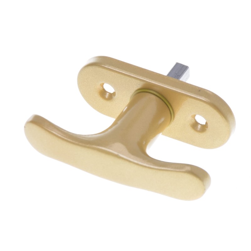 Aqbau® Window Handle Metal (Gold) Window Olive Painted Balcony Door