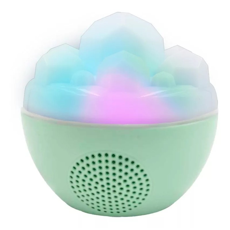 Maíz Bocina Radio Fm Recargable Usb Bluetooth Luz Led Portatil