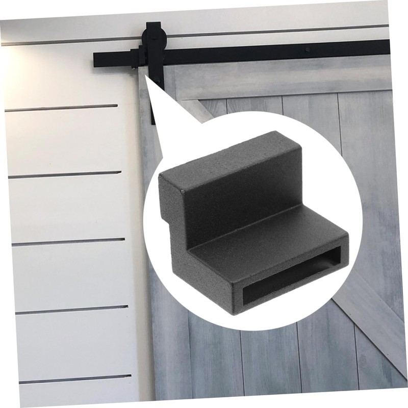 Outanaya 2pcs Barn Door Stopper Zinc Alloy Sliding Door Retainer