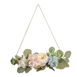 Coffee Shop Decorative Peony Wall Hanging Bedroom Dried Branches Wall Hanging Flowers Vintage Wall Jewelry