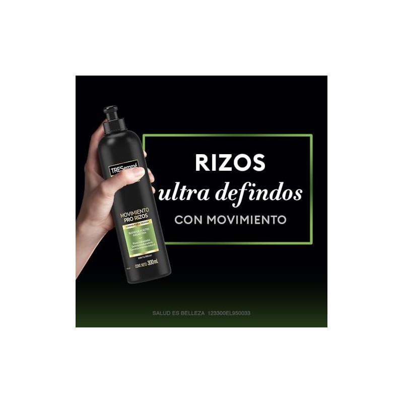 Crema Peinar Tresemme Movimiento PRO Rizos 300ML