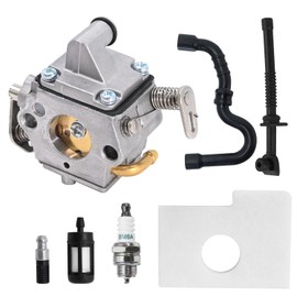 MS170 Carburetor Replacement for Stihl MS180C MS170C 017 018 MS180 Chainsaw Replacement for Zama C1Q-S57 C1Q-S57A C1Q-S57B Chainsaw Repl.# 1130-120-0603 with Air Filter Tune Up Kit