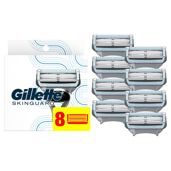Gillette Gillette SkinGuard Men's Razor Blades, 8 Blade Refills