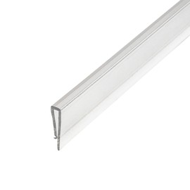 Outwater Plastic J Channel Fits Material 3/32 Inch Thick Clear Butyrate Cap Moulding 36 Inch Length (Pack of 4)