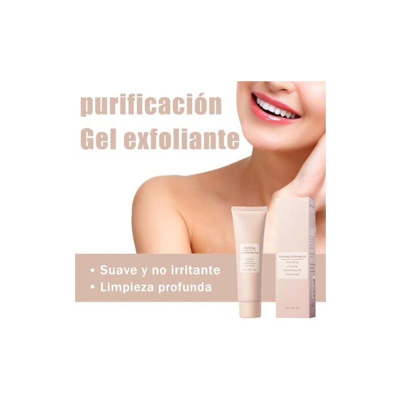 Gel exfoliante purificante,Purifying Exfoliating Gel,Exfoliante Aclarador (1pcs)