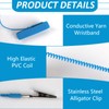 Fadbuds Anti Static Wrist Strap, ESD Grounding PC Earthing Reusable