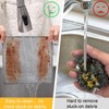 Non Scratch Wire Dishcloth 6 Pack with 1pcs Kitchen Sponges
