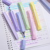COLNK Glitter Highlighter Pen,Chisel Tip,Metallic Highlighters for Journal Planner, Highlighting,