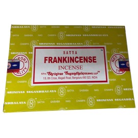Satya Frankincense Incense Satya Sai Baba Nag Champa - Frankincense Incense Stick - Pack Of 3 (15 Gram Each)