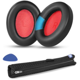 YunYiYi Ear Pads Headband Compatible with 1MORE SonoFlow/SonoFlow SE/SonoFlow Pro Headphones Replacement Ear Pads with Soft Protein Leather Memory Foam Ear Cups