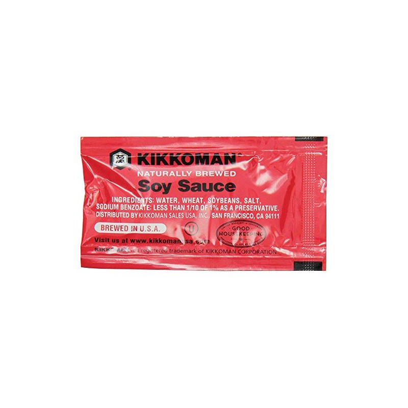 Kikkoman Soy Sauce Packets - 6 ml (100 ct.)