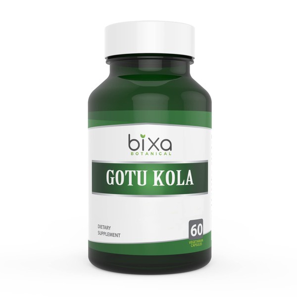Gotu kola Extract Capsules (Centila Asiatica/Mandukparni) (60 Veg Capsules) (450 mg) Pack of 1