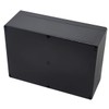 Raculety Project Box ABS Black Electrical Boxes IP65 Outdoor Waterproof