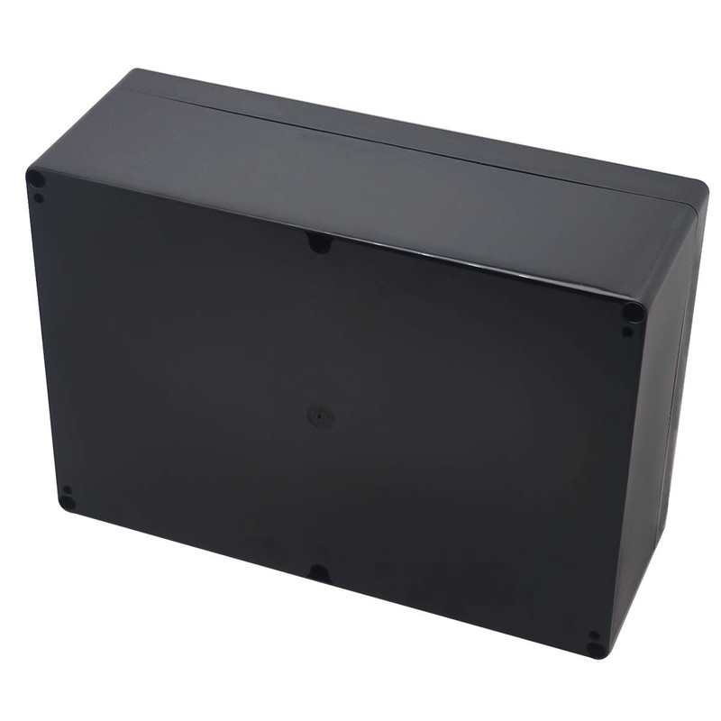 Raculety Project Box ABS Black Electrical Boxes IP65 Outdoor Waterproof