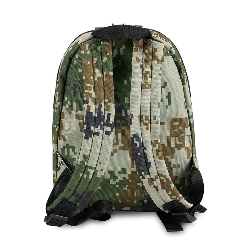 Skunk Mini Backpack- Smell Proof (Green Pixelated Camo)