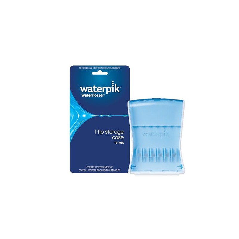 Waterpik Convenient Hygienic Sturdy Storage Case for Replacement Tips, No